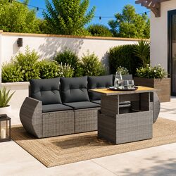 Practical 5 Piece Garden Sofa Set for Your Patio