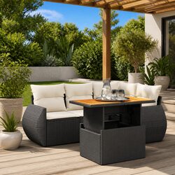 5 Piece Garden Sofa Set for Any Outdoor Setting