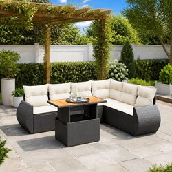Practical 7 Piece Garden Sofa Set for Every Occasion