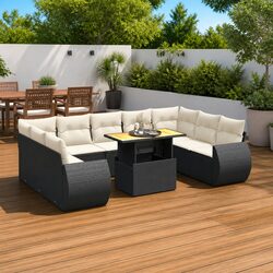 Practical 10 Piece Garden Sofa Set for Your Outdoor Needs