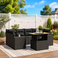Practical 7-Piece Garden Sofa Set for Any Outdoor Space