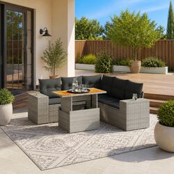Versatile 6-Piece Garden Sofa Set for Your Patio