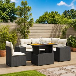 Versatile 6-Piece Garden Sofa Set for Any Home