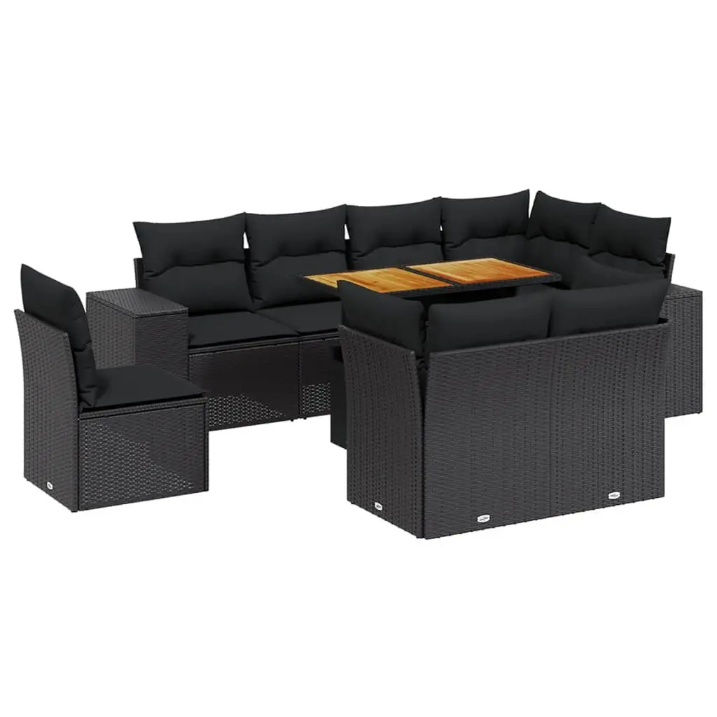 9 Piece Garden Sofa Set for Outdoor Living