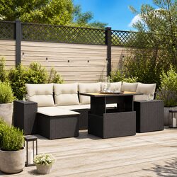 Versatile 7 Piece Sofa Set for Your Home's Outdoor Areas