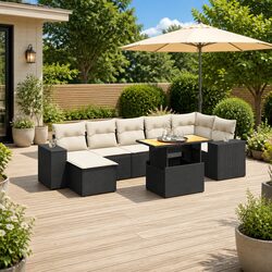 Practical 8-Piece Sofa Set for Outdoor Gatherings