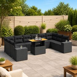 Functional 11-Piece Outdoor Sofa Set for Any Setting