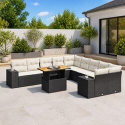 Perfect 11 Piece Modular Sofa Set for Your Patio