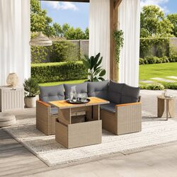 Versatile 5-Piece Sofa Set for Your Garden Use