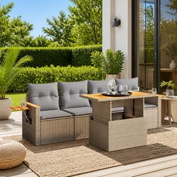 Practical 5 Piece Garden Sofa Set for Any Home