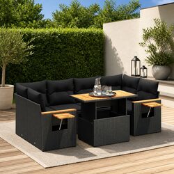 Practical 7 Piece Garden Sofa Set for Your Outdoor Space