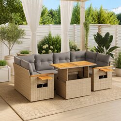 Practical 7 Piece Outdoor Sofa Set for Every Gathering