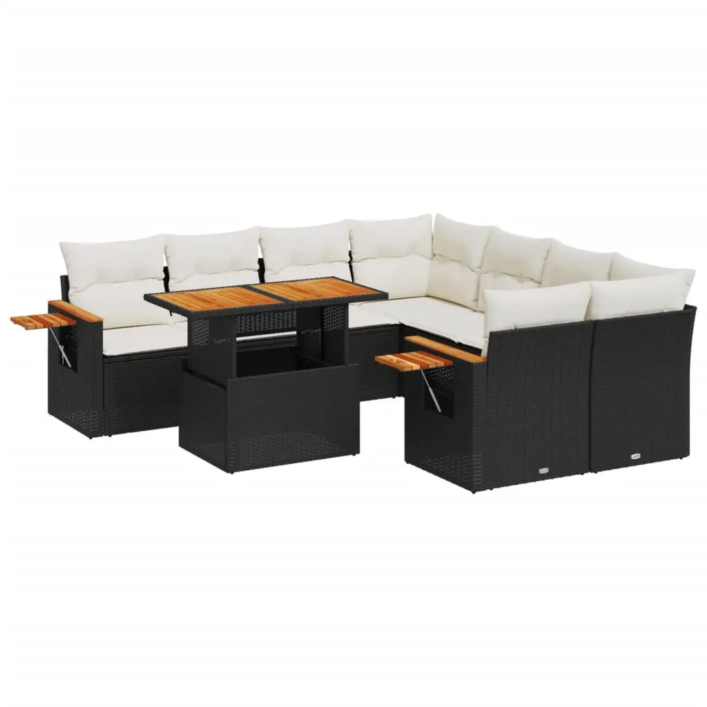 9-Piece Garden Sofa Set for Outdoor Gatherings