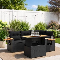 Versatile 5 Piece Garden Sofa Set for Your Outdoor Space
