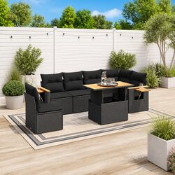 Practical 7-Piece Garden Sofa Set for Your Outdoor Space