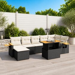 Perfect Fit for Outdoor Gatherings: 8 Piece Sofa Set