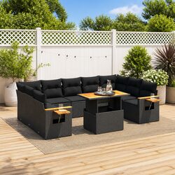 Versatile 10-Piece Garden Sofa Set for Relaxation