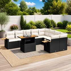 Versatile 10-Piece Garden Sofa Set for All Occasions