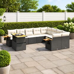 Versatile 10-Piece Garden Sofa Set for Outdoor Living