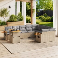 Versatile 10 Piece Garden Sofa Set for Outdoor Gatherings