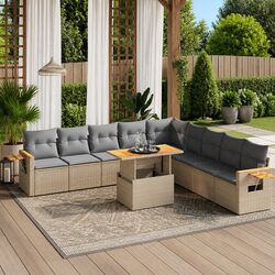 Versatile 11-Piece Garden Sofa Set for Outdoor Enjoyment