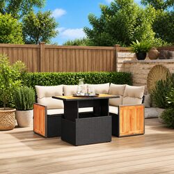 Perfect for Your Patio: 5-Piece Garden Sofa Set