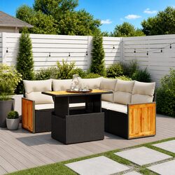 Versatile 6-Piece Outdoor Sofa Set for Any Space