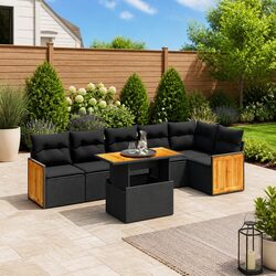 Versatile 7 Piece Outdoor Sofa Set for Your Home