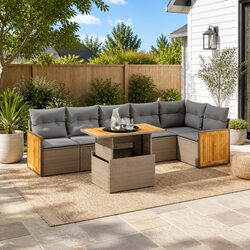 Versatile 7 Piece Garden Sofa Set for All Outdoor Occasions
