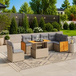 Ideal 7-Piece Sofa Set for Your Patio or Garden