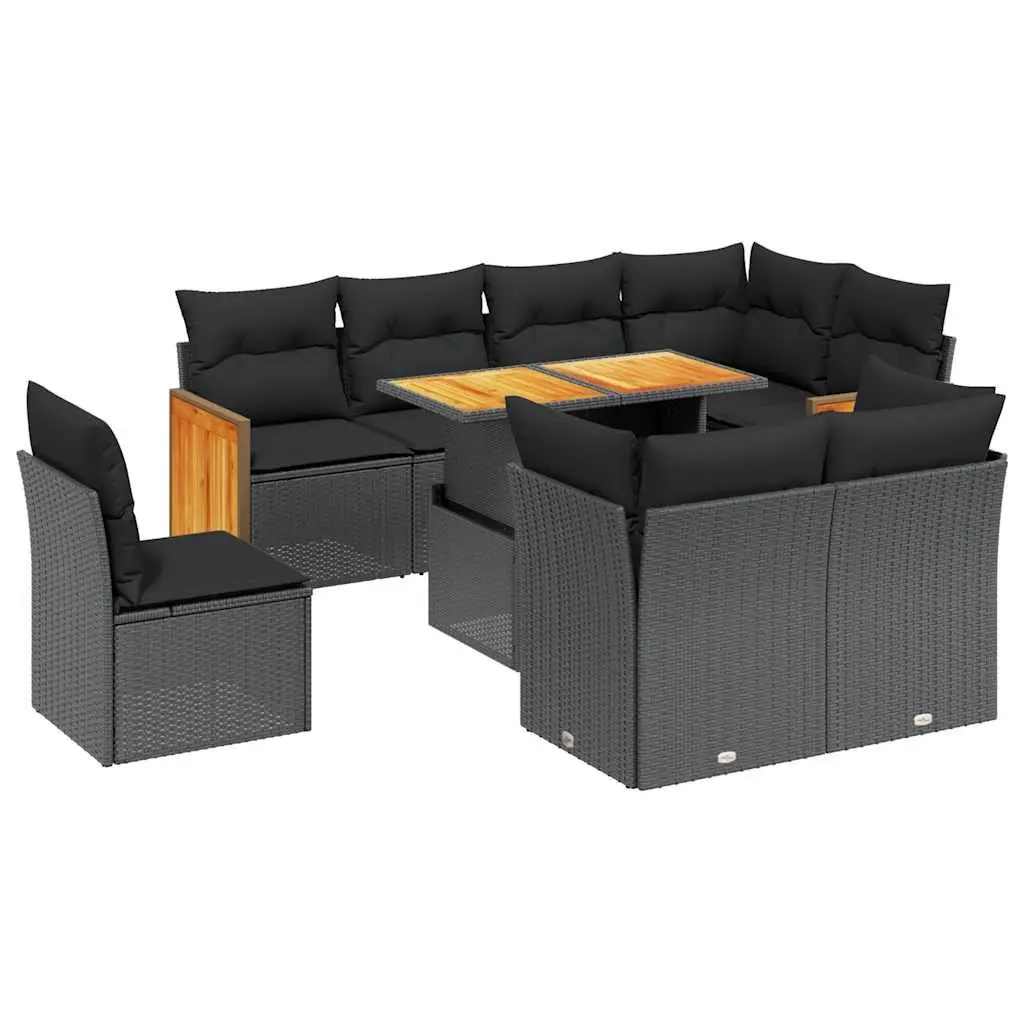 9-Piece Outdoor Sofa Set for Entertaining