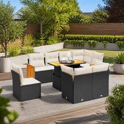 Perfect 9-Piece Garden Sofa Set for Every Outdoor Occasion