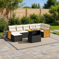 Practical 8-Piece Garden Sofa Set for Outdoor Gatherings