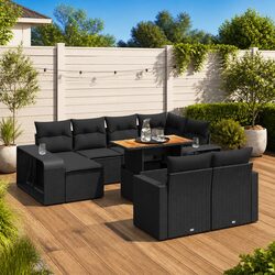 Practical 11 Piece Garden Sofa Set for Every Outdoor Need