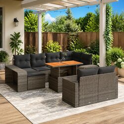Practical Garden Sofa Set for Family Gatherings