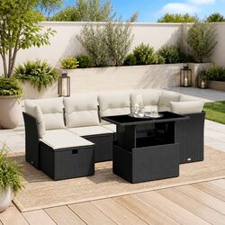 Versatile 7-Piece Garden Sofa for Outdoor Living