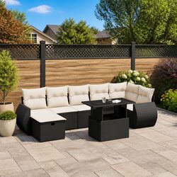 Versatile 8 Piece Garden Sofa Set for Any Outdoor Space