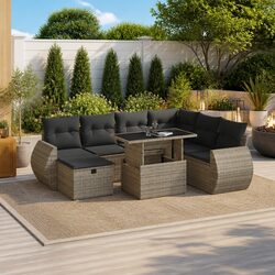 Practical 8-Piece Garden Sofa Set for All Your Outdoor Needs