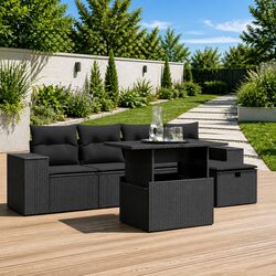 Versatile 6-Piece Outdoor Sofa Set for Every Space