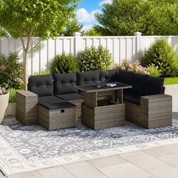 Practical 8-Piece Outdoor Furniture Set for Any Setting