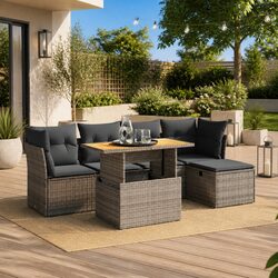 Garden Sofa Set Practicality for Any Outdoor Setting