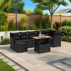 Practical 8-Piece Sofa Set for Your Patio or Garden