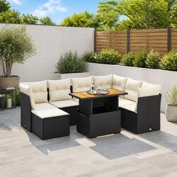 Versatile 8 Piece Garden Sofa Set for Any Outdoor Space