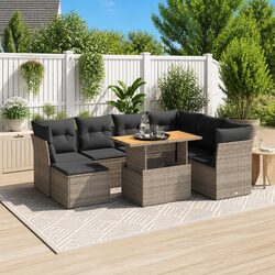 Versatile 8-Piece Sofa Set for Outdoor Use