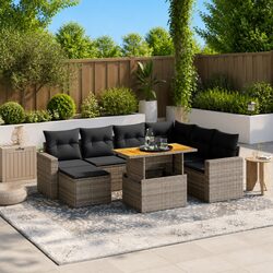 Practical 8-Piece Sofa Set for Any Outdoor Space