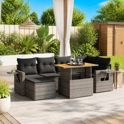 Ideal 7 Piece Garden Sofa Set for Outdoor Relaxation
