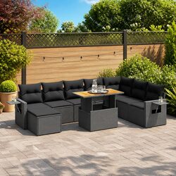 Practical 9-Piece Outdoor Sofa Set for Everyday Use