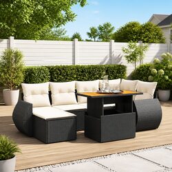 Versatile 7 Piece Garden Sofa Set for Your Home