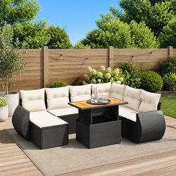 Practical 8-Piece Garden Sofa Set for Your Outdoor Living