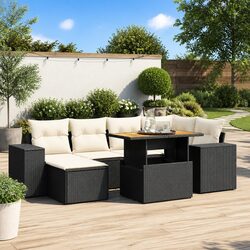 Practical 7 Piece Garden Sofa Set for Your Outdoor Needs